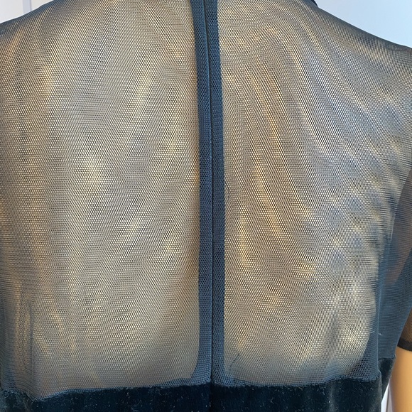 GOODBYE 😎JS Collections Bow-front
Illusion Sheath Dress in Black - Picture 12 of 15